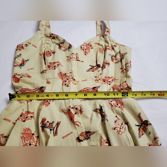 Bernie Dexter Celestial Sky Horoscope Zodiac Space Pinup Astrology dress - Picture 11 of 12